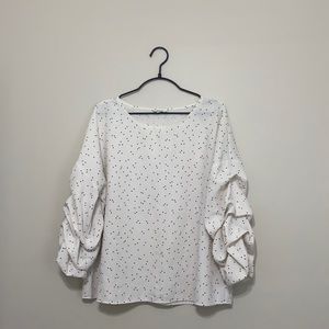 Reitmans statement sleeve blouse